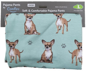 Comfies Unisex Pajama Bottoms - Chihuahua