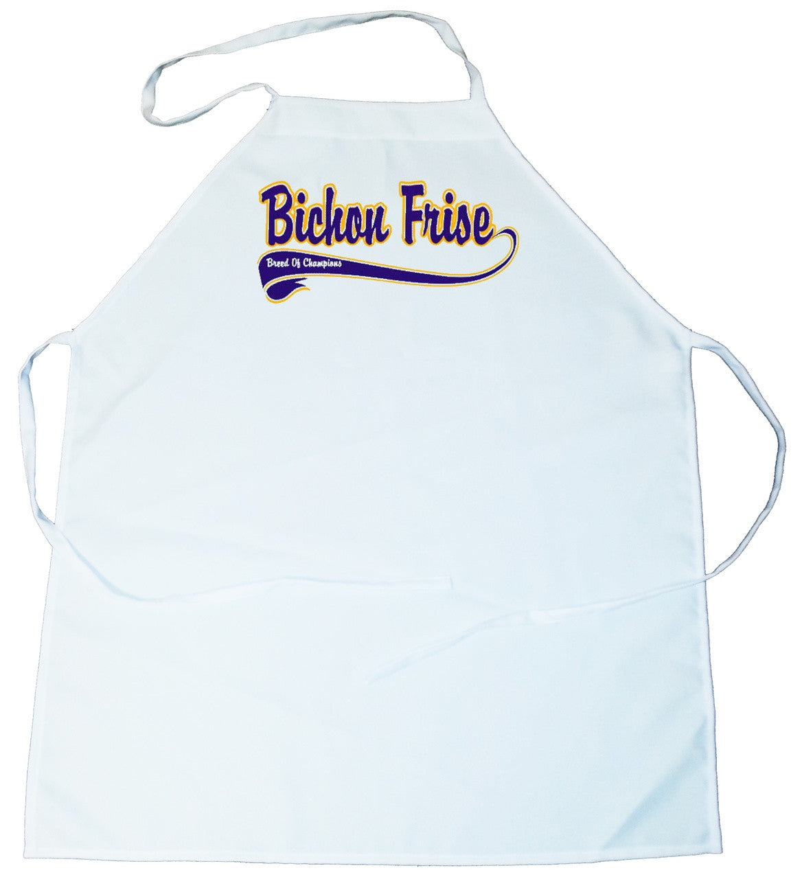 Breed of Champion (Blue) Apron - Bichon Frise (100-0002-146)