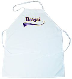 Breed of Champion (Blue) Apron - Borzoi (100-0002-158)