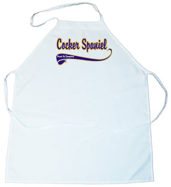 Breed of Champion (Blue) Apron - Cocker Spaniel (100-0002-198)