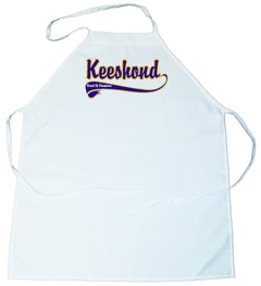Breed of Champion (Blue) Apron - Keeshond (100-0002-276)