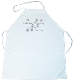 My Belgian Sheepdog Walks All Over Me Apron (100-0004-140)