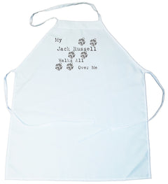 My Jack Russell Terrier Walks All Over Me Apron (100-0004-272)
