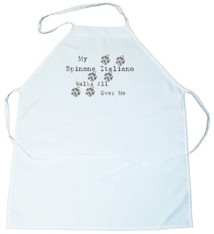 My Spinone Italiano Walks All Over Me Apron (100-0004-384)