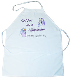 God Sent Me a Affenpinscher Apron (100-0005-100)