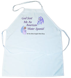 God Sent Me a American Water Spaniel Apron (100-0005-116)