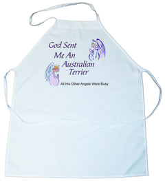 God Sent Me a Australian Terrier Apron (100-0005-124)