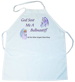 God Sent Me a Bullmastiff Apron (100-0005-176)