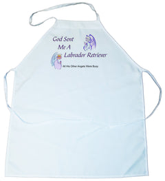 God Sent Me a Labrador Retriever Apron (100-0005-284)