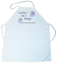 God Sent Me a Pekingese Apron (100-0005-324)