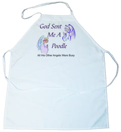 God Sent Me a Poodle Apron (100-0005-340)