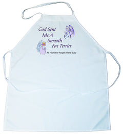 God Sent Me a Smooth Fox Terrier Apron (100-0005-380)