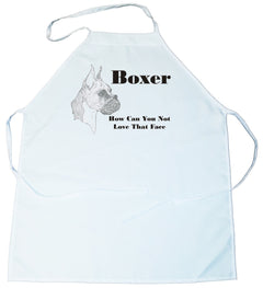 How Can You Not Love That Face Apron: Boxer (164A) (100-0071-164A)