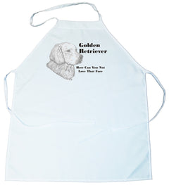 How Can You Not Love That Face Apron: Golden Retriever (244A) (100-0071-244A)