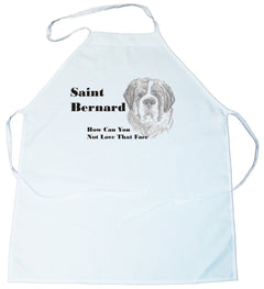 How Can You Not Love That Face Apron: Saint Bernard (100-0071-354)