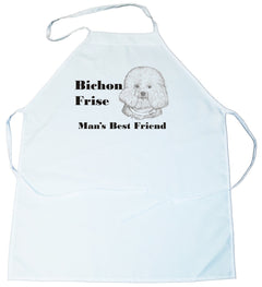 Man's Best Friend Apron: Bichon Frise (100-0072-146)