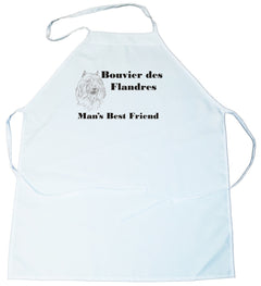 Man's Best Friend Apron: Bouvier des Flandres (162B) (100-0072-162B)