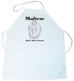 Man's Best Friend Apron: Maltese (100-0072-292)