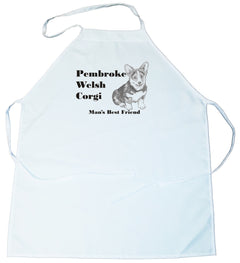 Man's Best Friend Apron: Pembroke Welsh Corgi (100-0072-326A)