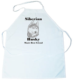 Man's Best Friend Apron: Siberian Husky (100-0072-374)