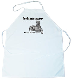 Man's Best Friend Apron: Schnauzer (100-0072-388)
