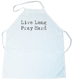 Apron - Live Long Pray Hard (100-0073-000)