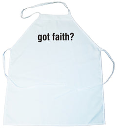 Apron - got faith? (100-0074-000)