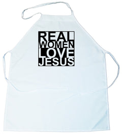 Apron - Real Women Love Jesus (100-0078-001)