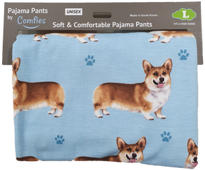 Comfies Unisex Pajama Bottoms - Welsh Corgi