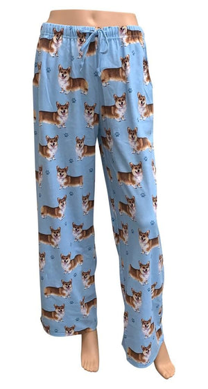 Comfies Unisex Pajama Bottoms - Welsh Corgi