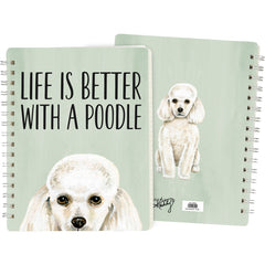 Primatives by Kathy Spiral Notebook - Poodle (108040)