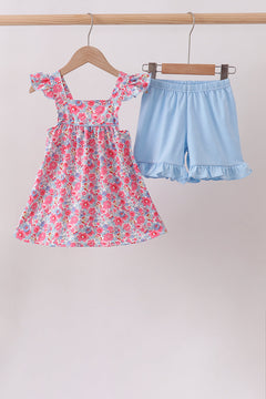 Pink Floral Set