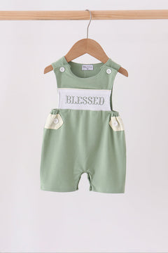 Sage Blessed Smocked Jon Jon