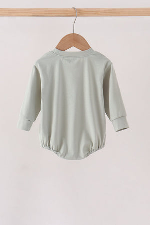 Sage football sequin bubble