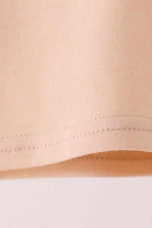 Khaki pumpkin applique top