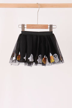 Black candy ghost sequin tutu skirts