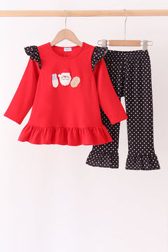 Red Milk Cookies French Knot Set
