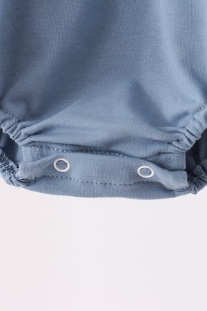 Blue plaid pocket bubble