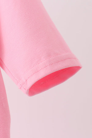 Pink Milk Cookies Ruffle Romper