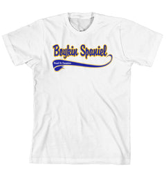 Purple Turtle Gifts - Breed of Champion (Blue) Tee Shirt - Boykin Spaniel