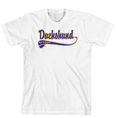 Breed of Champion Tee Blue Shirt - Dachshund