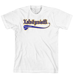 Purple Turtle Gifts - Breed of Champion (Blue) Tee Shirt - Xoloitzcuintli