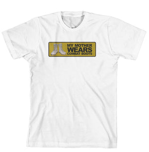 T-Shirt - My mother wears combat boots (170-0006-000)