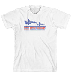 T-Shirt - Support Our Troops With Aircraft (170-0049-000)