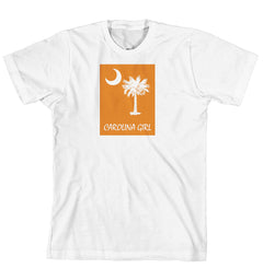 T-Shirt - Carolina Girl Palmetto & Moon, Solid Background (170-0061-002)