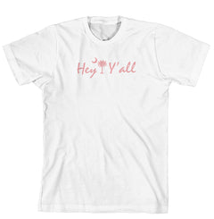 T-Shirt - Hey Y'all with Palmetto Tree (170-0068-003)