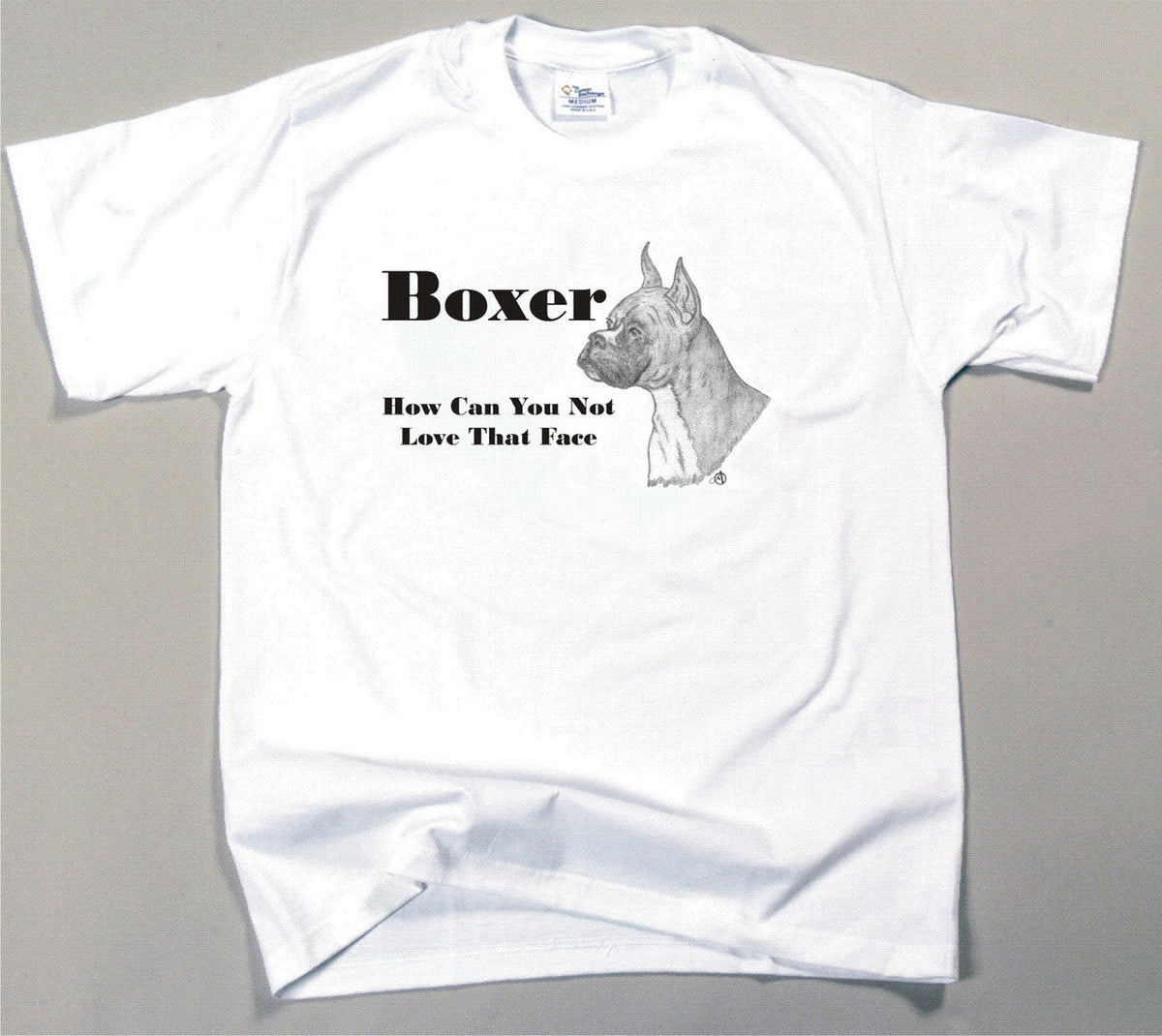 How Can You Not Love That Face T-shirt - Boxer (164B)