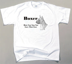 How Can You Not Love That Face T-shirt - Boxer (164B)