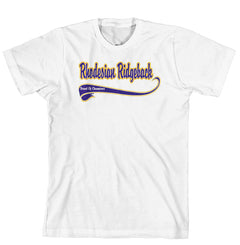 Breed of Champion Tee Blue Shirt - Rhodesian Ridgeback (170-0002-350)