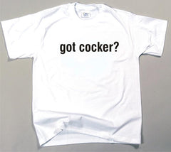 Got Cocker Spaniel T-shirt (170-0003-198)